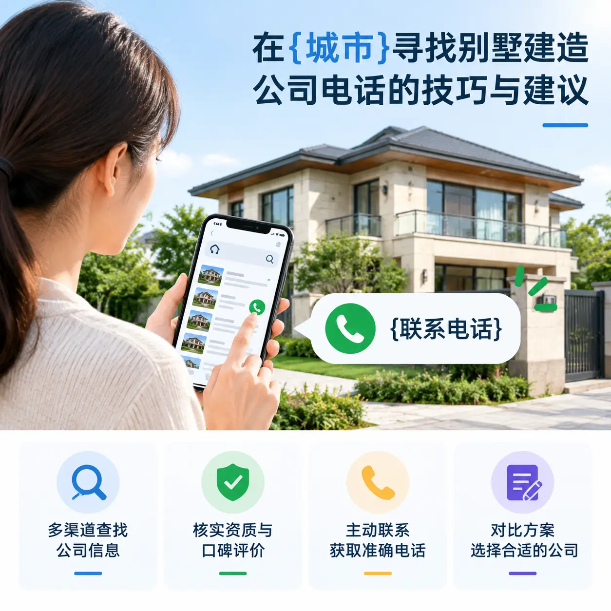 在福泉寻找别墅建造公司电话的技巧与建议