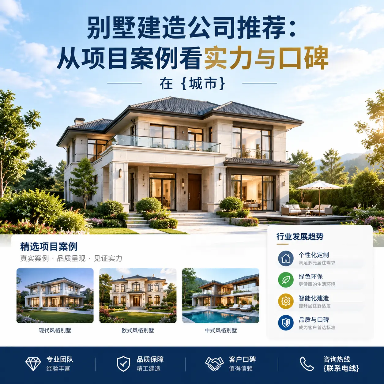 别墅建造公司推荐：从项目案例看实力与口碑在 福泉